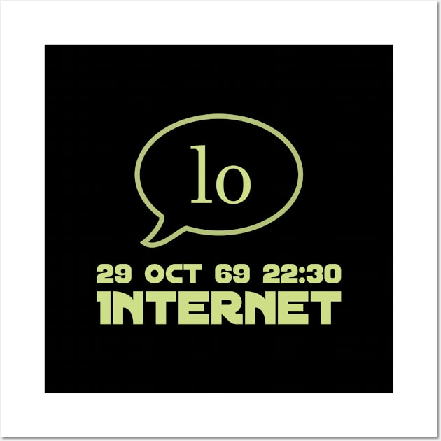 The Internet 50 - 29 Oct 69 Wall Art by patpatpatterns